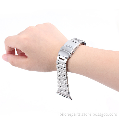 Alloy Bracelet for Apple watch Parts Silver